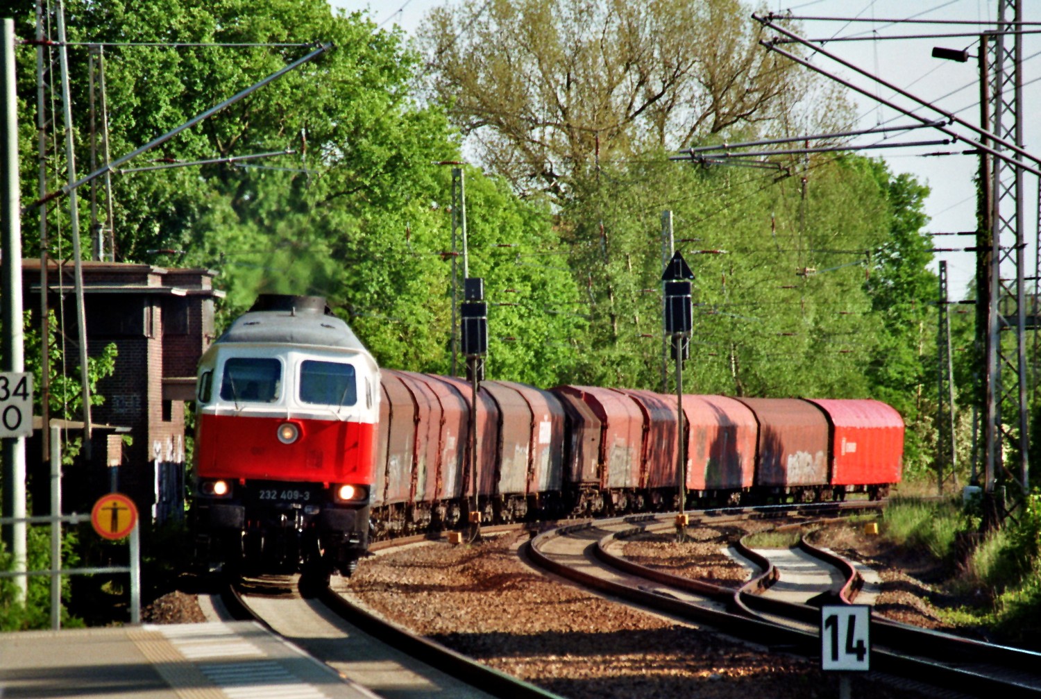 Güterzug in Bestensee (1)