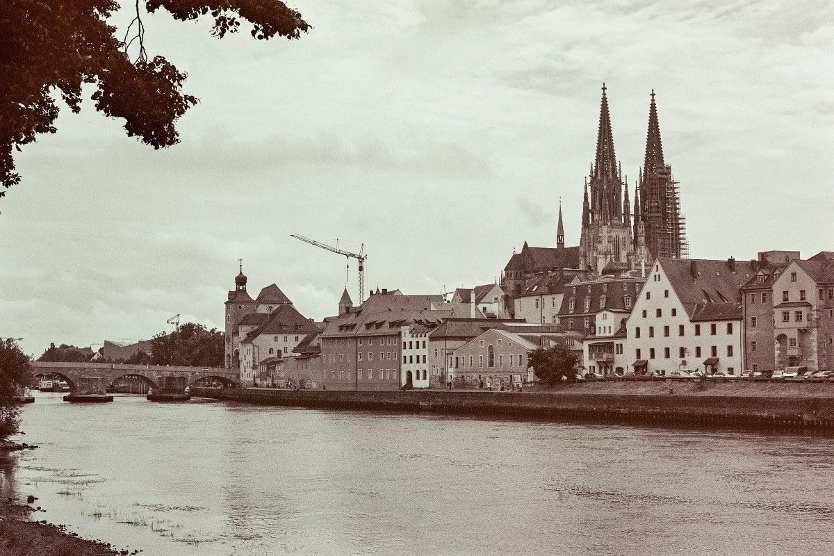 Altstadt an der Donau